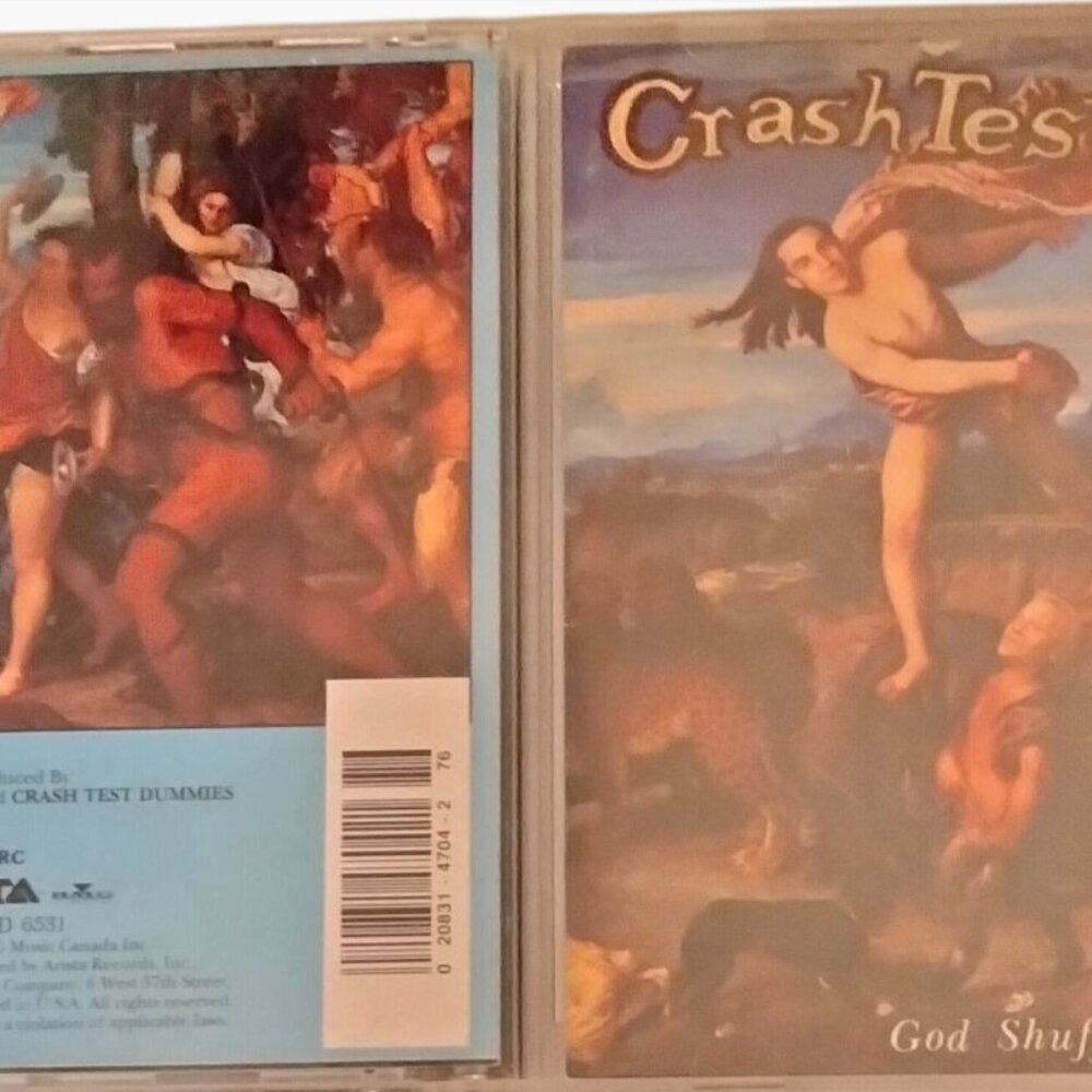 Crash Test Dummies God Shuffled His Feet CD Album